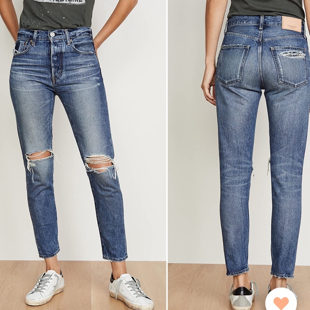 Moussy Vintage Tapered High Rise Jean Beckton 25